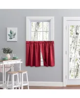 Ricardo Glasgow Tier Curtain Pair 57"W x 24"L