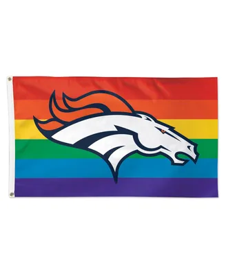 Wincraft Denver Broncos 3' x 5' Pride 1-Sided Deluxe Flag