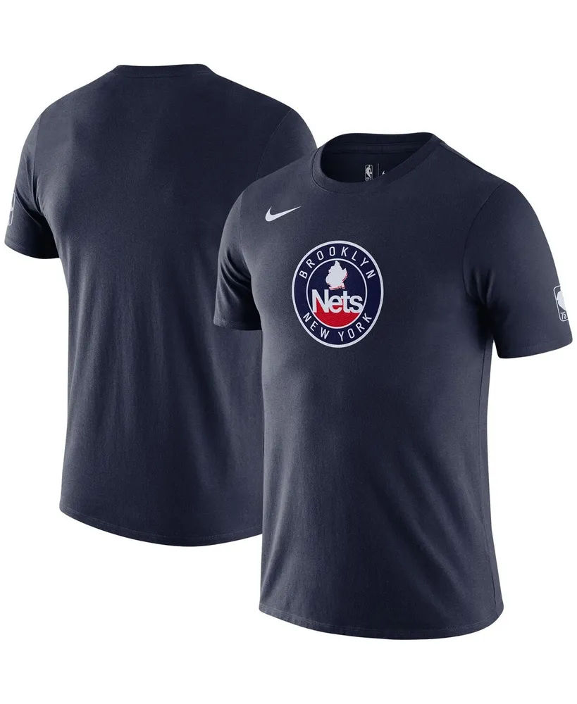 Men's Nike Navy Brooklyn Nets 2021/22 City Edition Essential Logo Performance T-shirt