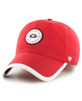 Men's '47 Brand Red Georgia Bulldogs Microburst Clean Up Adjustable Hat