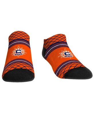 Men's and Women's Rock 'Em Socks Connecticut Sun Net Striped Ankle