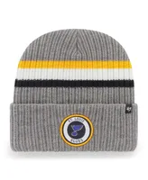 Men's '47 Brand Charcoal St. Louis Blues Highline Cuffed Knit Hat