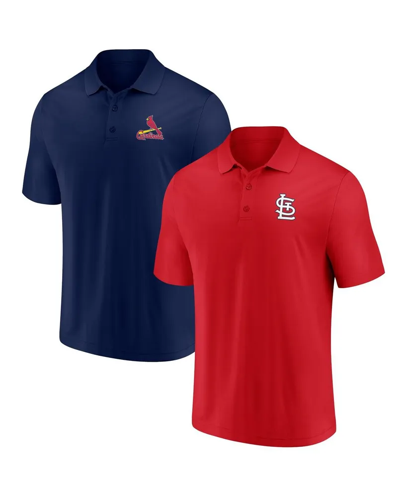 Men's Fanatics Branded Royal/Red Chicago Cubs Primary Logo Polo Combo Set