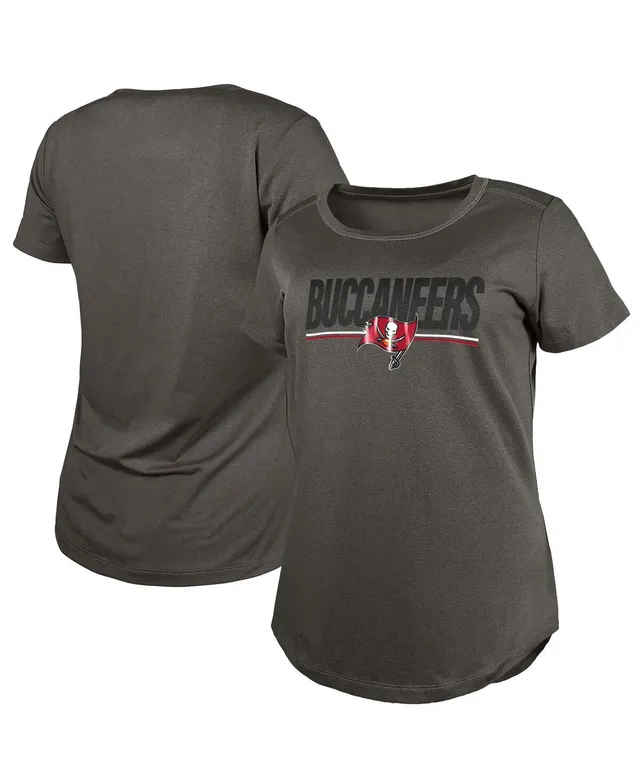 Women's New Era Pewter Tampa Bay Buccaneers 2023 NFL Training Camp T-Shirt Size: Extra Small