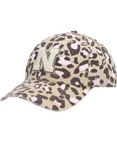 Women's '47 Brand Khaki Nebraska Huskers Bagheera Clean Up Adjustable Hat