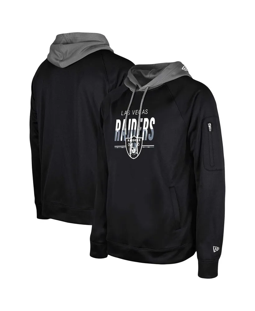 New Era Men's New Era Black Las Vegas Raiders Big & Tall NFL Pullover Hoodie