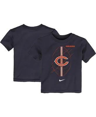 Toddler Boys and Girls Nike Navy Chicago Bears Icon T-shirt
