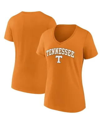 Women's Fanatics Tennessee Orange Tennessee Volunteers Evergreen Campus V-Neck T-shirt