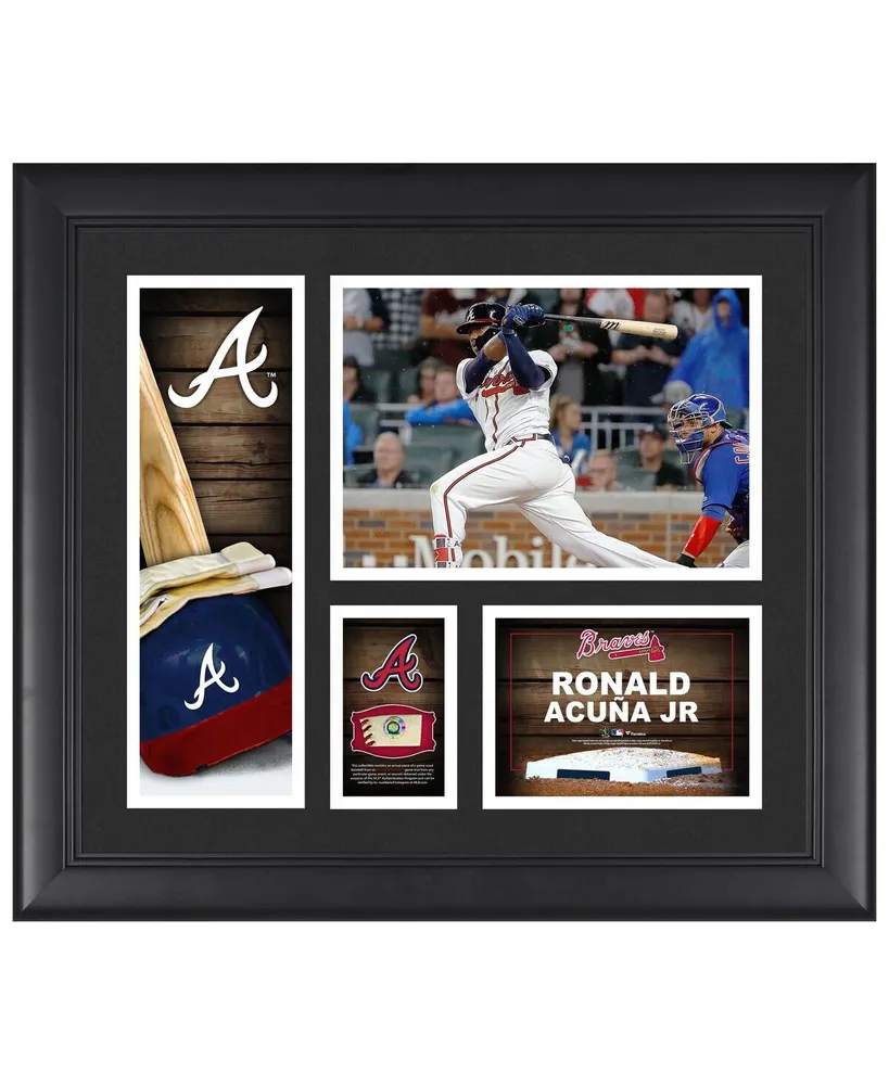 Atlanta Braves Framed 20 x 24 2021 World Series Champions Collage with  Pieces of Game-Used Dirt Baseball and Base from the World Series - Limited  Edition of 500