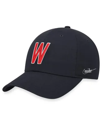 Men's Nike Navy Washington Senators Cooperstown Collection Heritage86 Adjustable Hat