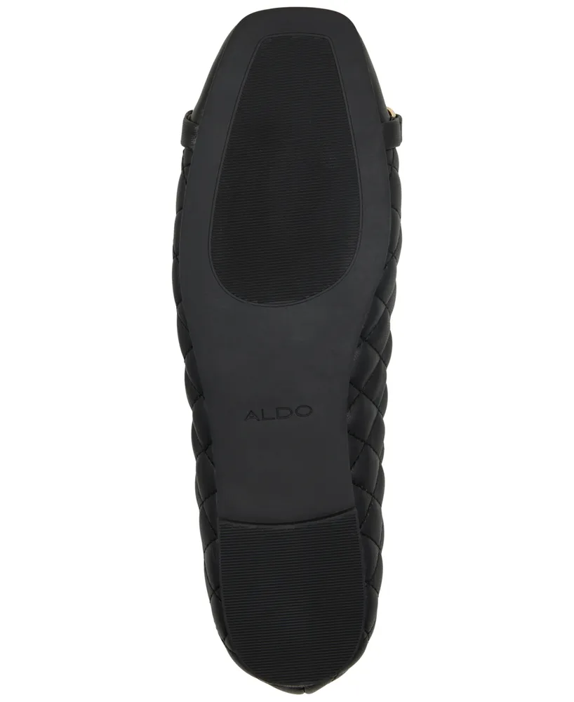 Aldo Women's Leanne Quilted Hardware Slip-On Flats