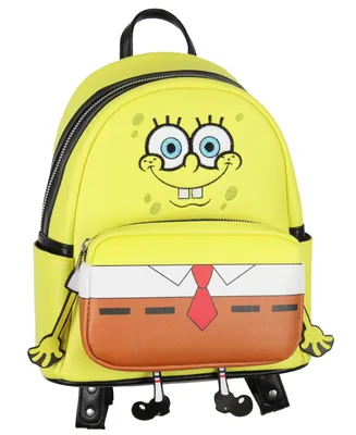 SpongeBob SquarePants Nickelodeon Body Hanging Legs Mini Backpack