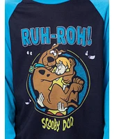 Scooby-Doo Boys Scooby Shaggy Ruh-Roh! Raglan Sleep Pajama Set