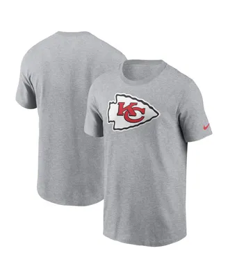 Men's Nike Gray Kansas City Chiefs Logo Essential T-shirt