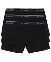 2(x)ist Men's Cotton Stretch Boxer Briefs 3-Pack