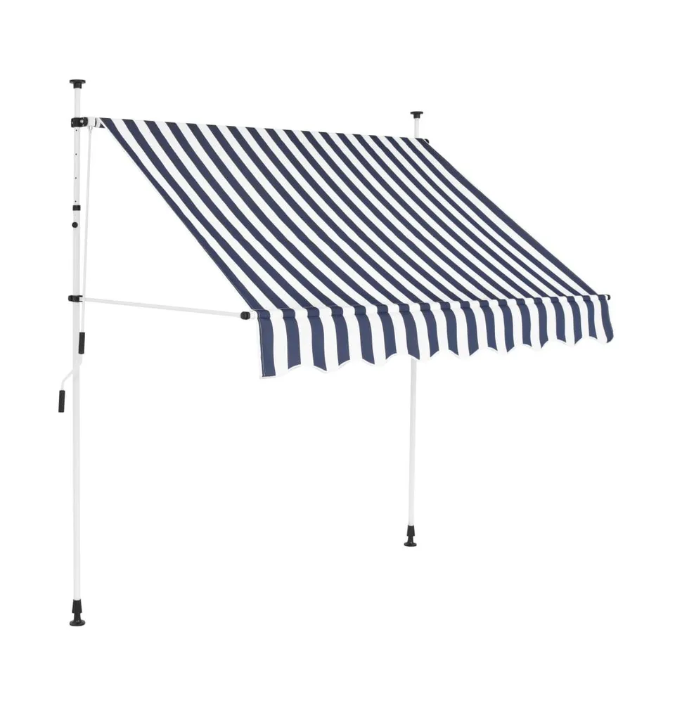 Manual Retractable Awning 78.7" and Stripes