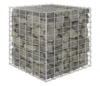 Cube Gabion Raised Bed Steel Wire 23.6"x23.6"x23.6"