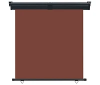 vidaXL 48441 Balcony Side Awning 68.9"x98.4" Brown