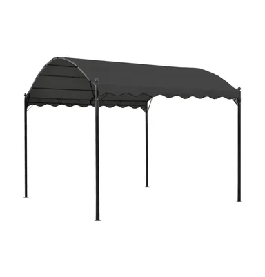 vidaXL Sunshade Awning 118.1"x157.4" Anthracite