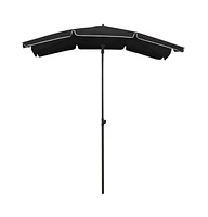 vidaXL Garden Parasol with Pole 78.7"x51.2