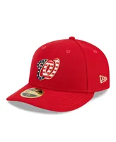 Men's New Era Red Washington Nationals 2023 Fourth of July Low Profile 59FIFTY Fitted Hat