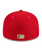 Men's New Era Red Oakland Athletics 2023 Fourth of July Low Profile 59FIFTY Fitted Hat