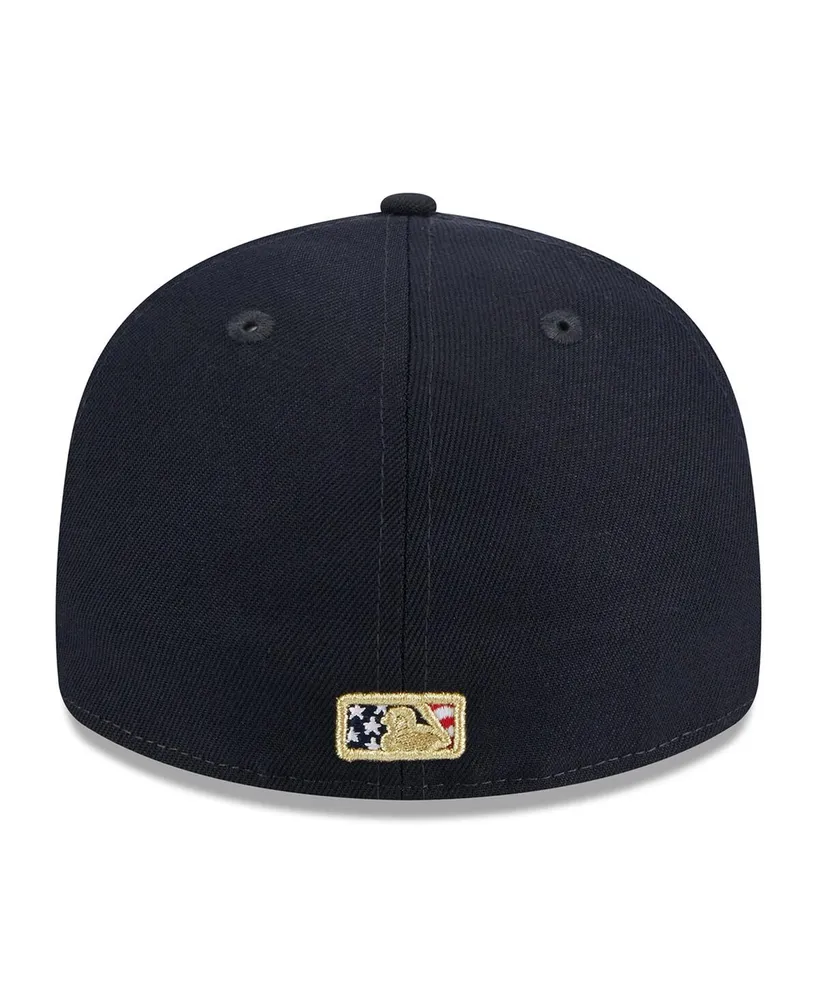 Men's New Era Navy Chicago Cubs 2023 Fourth of July Low Profile 59FIFTY Fitted Hat