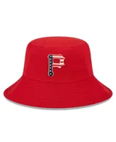 Men's New Era Red Pittsburgh Pirates 2023 Fourth of July Bucket Hat