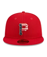 Men's New Era Red Pittsburgh Pirates 2023 Fourth of July 59FIFTY Fitted Hat