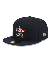 Men's New Era Navy Houston Astros 2023 Fourth of July 59FIFTY Fitted Hat