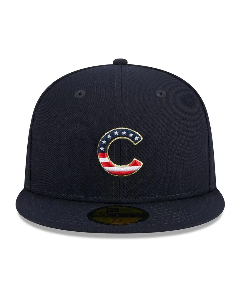 Men's New Era Navy Chicago Cubs 2023 Fourth of July 59FIFTY Fitted Hat