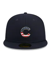 New Era Men's Navy Chicago Cubs 2023 Fourth of July 59Fifty Fitted Hat