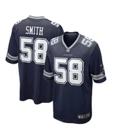 Men's Nike Mazi Smith Navy Dallas Cowboys 2023 Nfl Draft First Round Pick Game Jersey