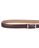 Mio Marino Men's Bristle Leather Linxx Ratchet Belt