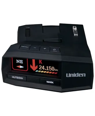 Uniden R8 Extreme Long-Range Radar/Laser Detector, Dual-Antennas Front & Rear Detection w/Directional Arrows