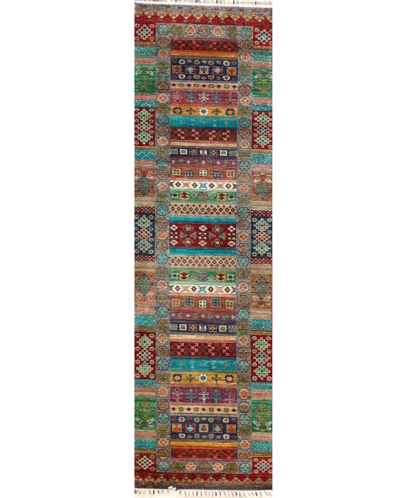 Bb Rugs One of a Kind Khorjeen 2'7" x 13'7" Runner Area Rug