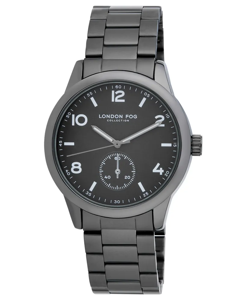 London Fog Perth Women's Quartz Black Alloy Watch 42mm