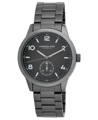 London Fog Perth Women's Quartz Black Alloy Watch 42mm