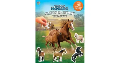 Horses Ponies Stickerbook Treasury by Phidal