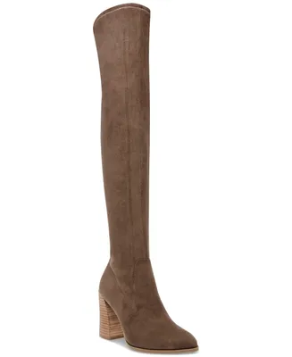Dv Dolce Vita Women's Gollie Block Heel Over-The-Knee Boots
