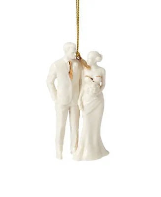 Lenox 2023 Bride and Groom Ornament