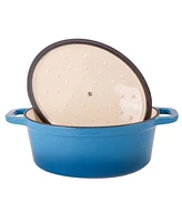 BergHOFF Neo 4pc Cast Iron Cookware Set, 5qt. & 8qt.