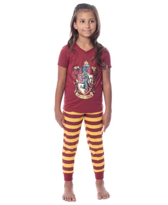 Harry Potter Girls' House Crest Kids Pajama Set-All 4 Houses