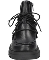 Bella Vita Women's Xandy Lace-Up Side Zip Ankle Booties