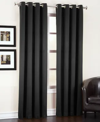 Sun Zero Grant Room Darkening Grommet Curtain Panel