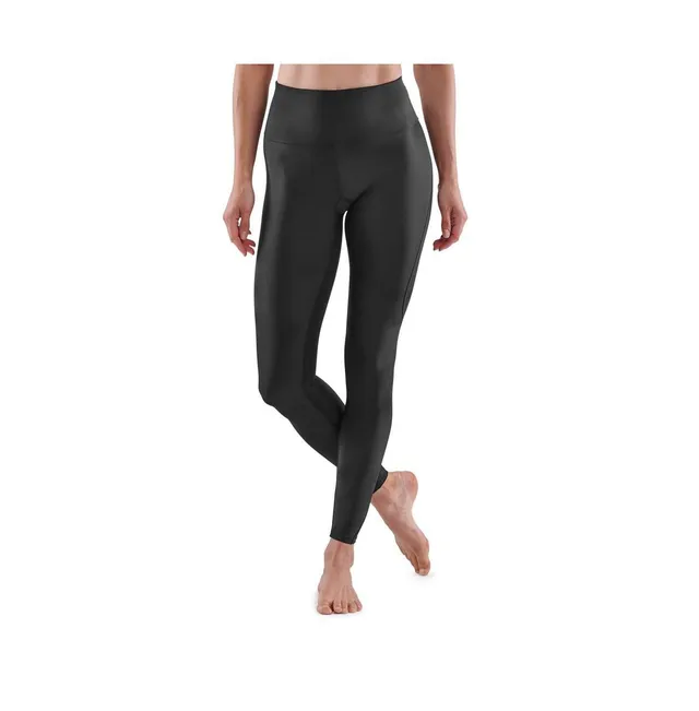 SKINS SERIES-5 WOMEN'S TRAVEL AND RECOVERY LONG TIGHTS BLACK