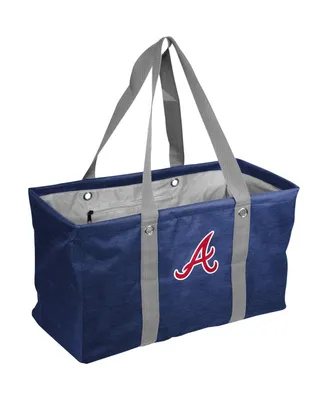 Atlanta Braves Crosshatch Picnic Caddy Tote Bag