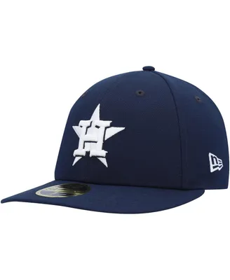 Men's New Era Navy Houston Astros Oceanside Low Profile 59FIFTY Fitted Hat