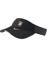 Men's Nike Black Army Black Knights Sideline Performance Adjustable Visor