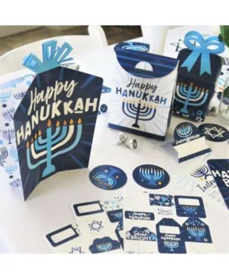 Big Dot Of Happiness Hanukkah Menorah Chanukah Holiday Party Supplies Decorations